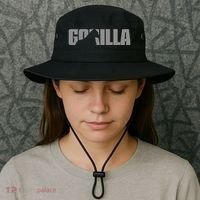 Gorilla Lover Apparel Animal Great Ape Gorilla Bucket Hat thumb 3