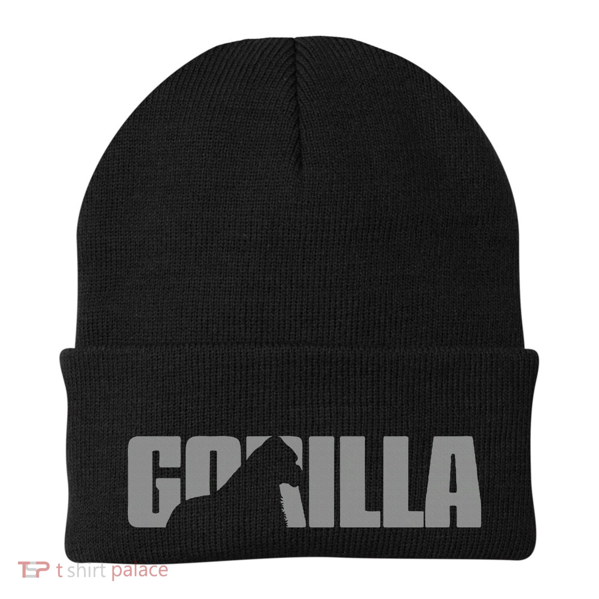 Gorilla Lover Apparel Animal Great Ape Gorilla Beanie