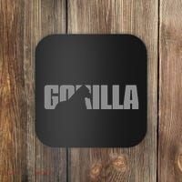 Gorilla Lover Apparel Animal Great Ape Gorilla Coaster thumb 0