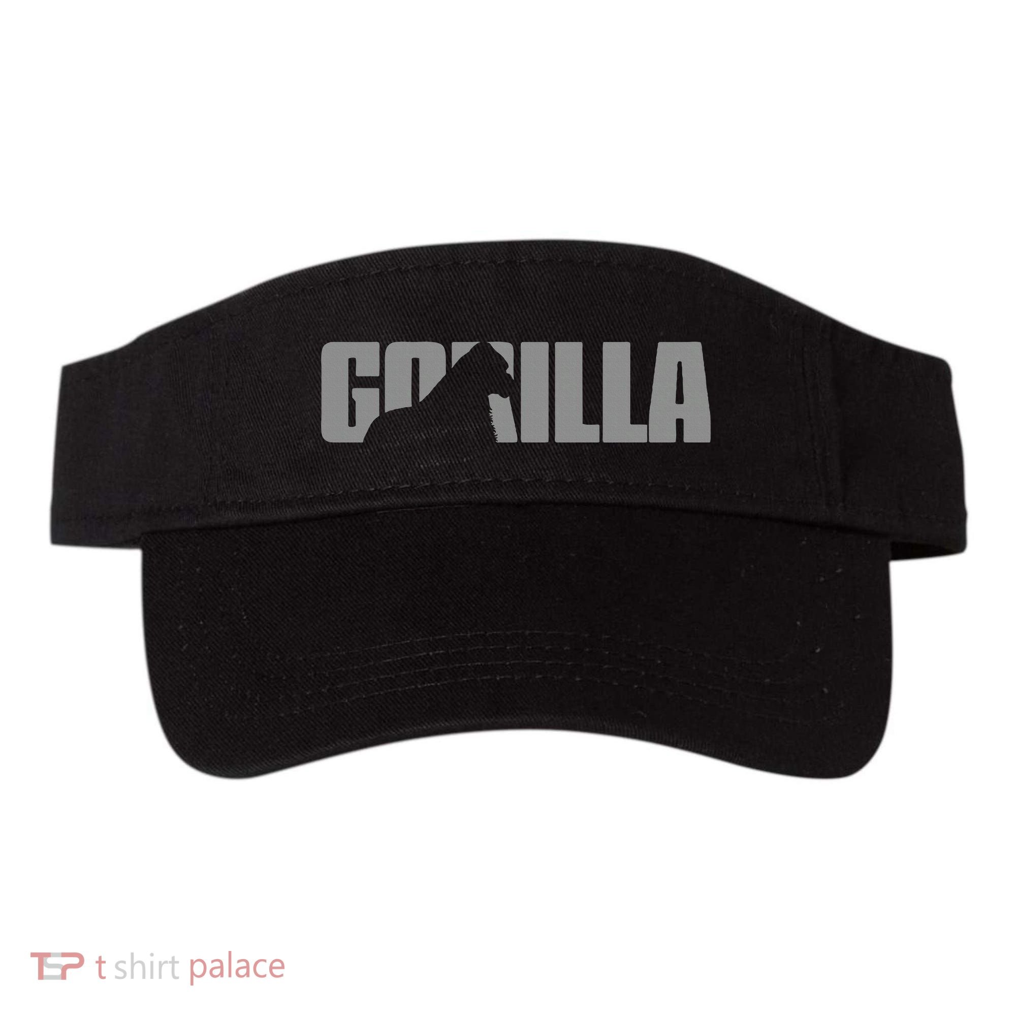 Gorilla Lover Apparel Animal Great Ape Gorilla Visor