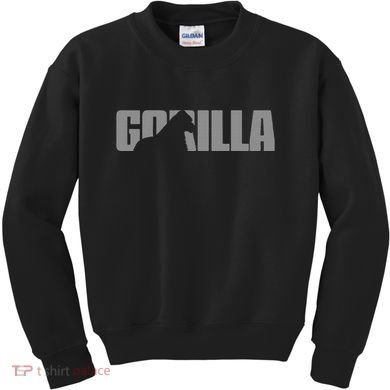 Gorilla Lover Apparel Animal Great Ape Gorilla Kids Sweatshirt