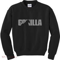 Gorilla Lover Apparel Animal Great Ape Gorilla Kids Sweatshirt thumb 0