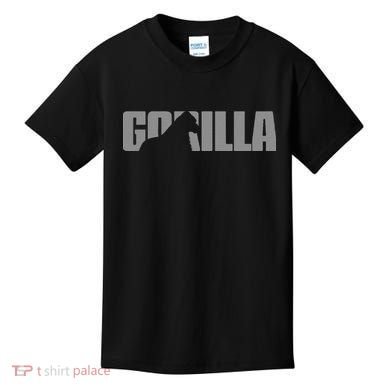 Gorilla Lover Apparel Animal Great Ape Gorilla Kids T-Shirt