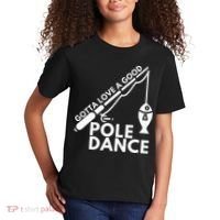 Gotta Love A Good Pole Dance Fishing & Fisherman Kids T-Shirt thumb 2