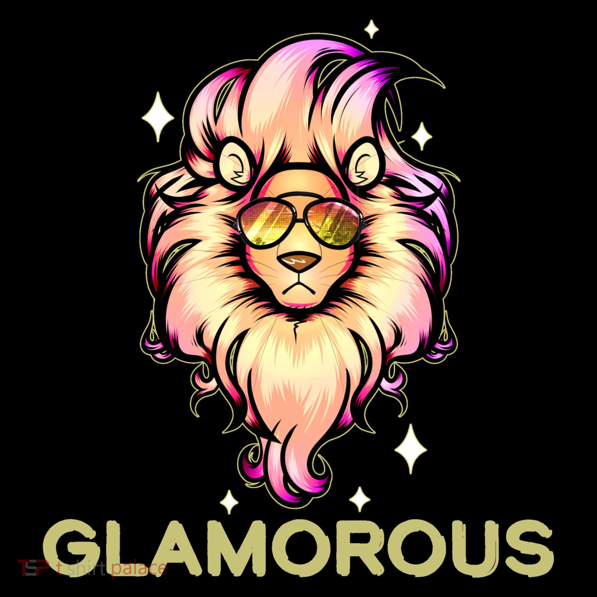 Glamorous Lion Coffee Mug