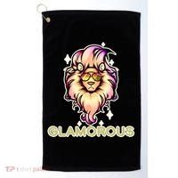 Glamorous Lion Golf Towel thumb 0