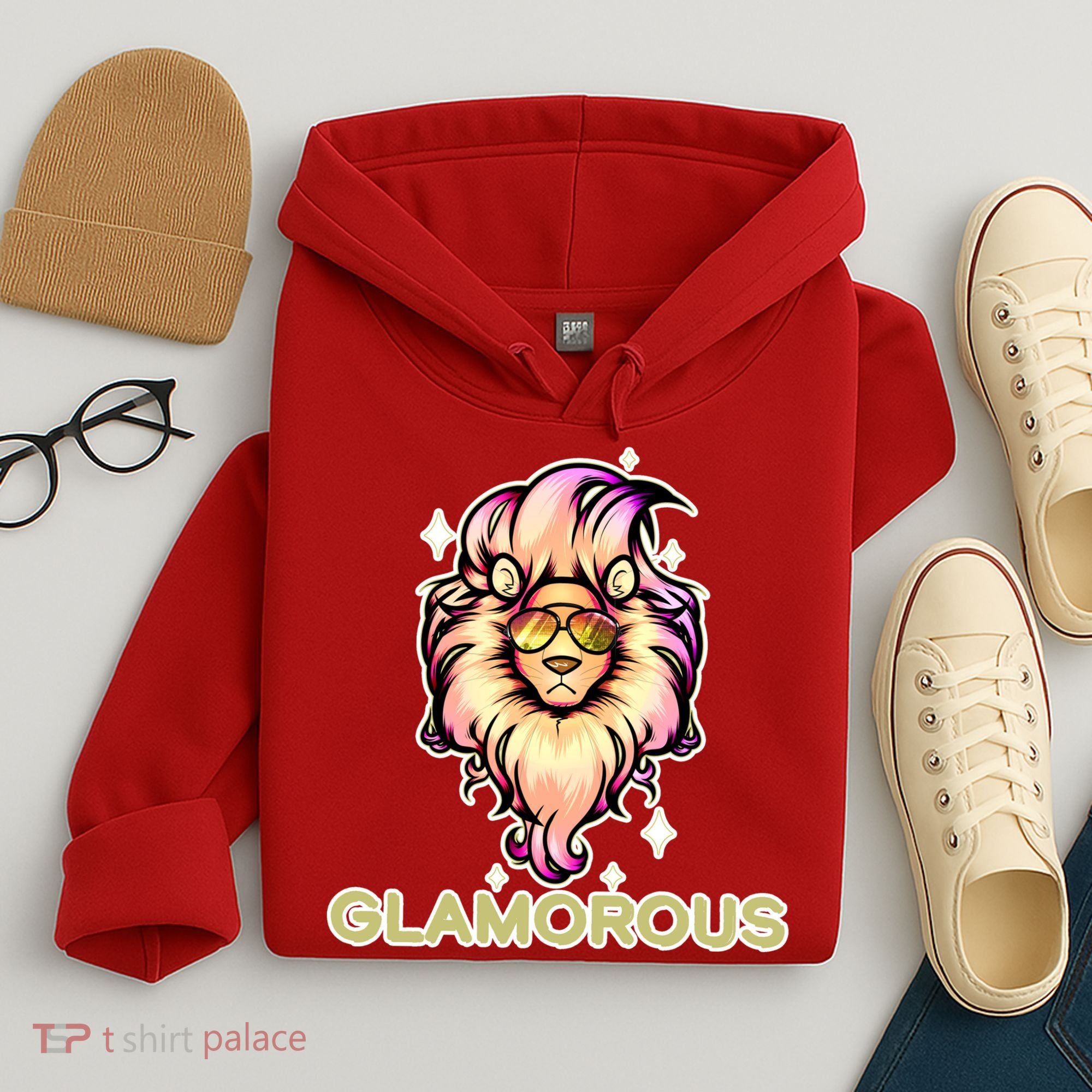 Glamorous Lion Hoodie