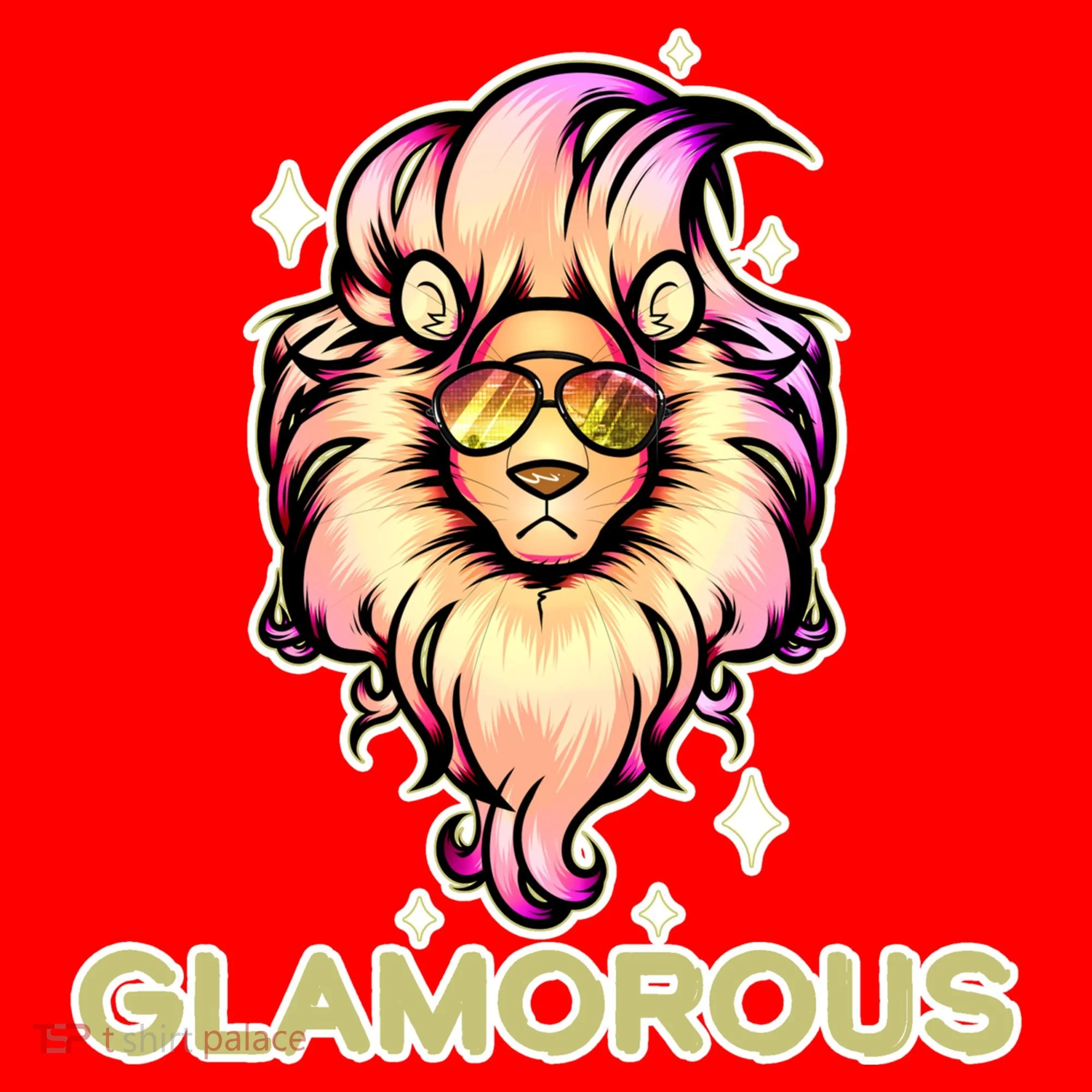 Glamorous Lion Tumbler