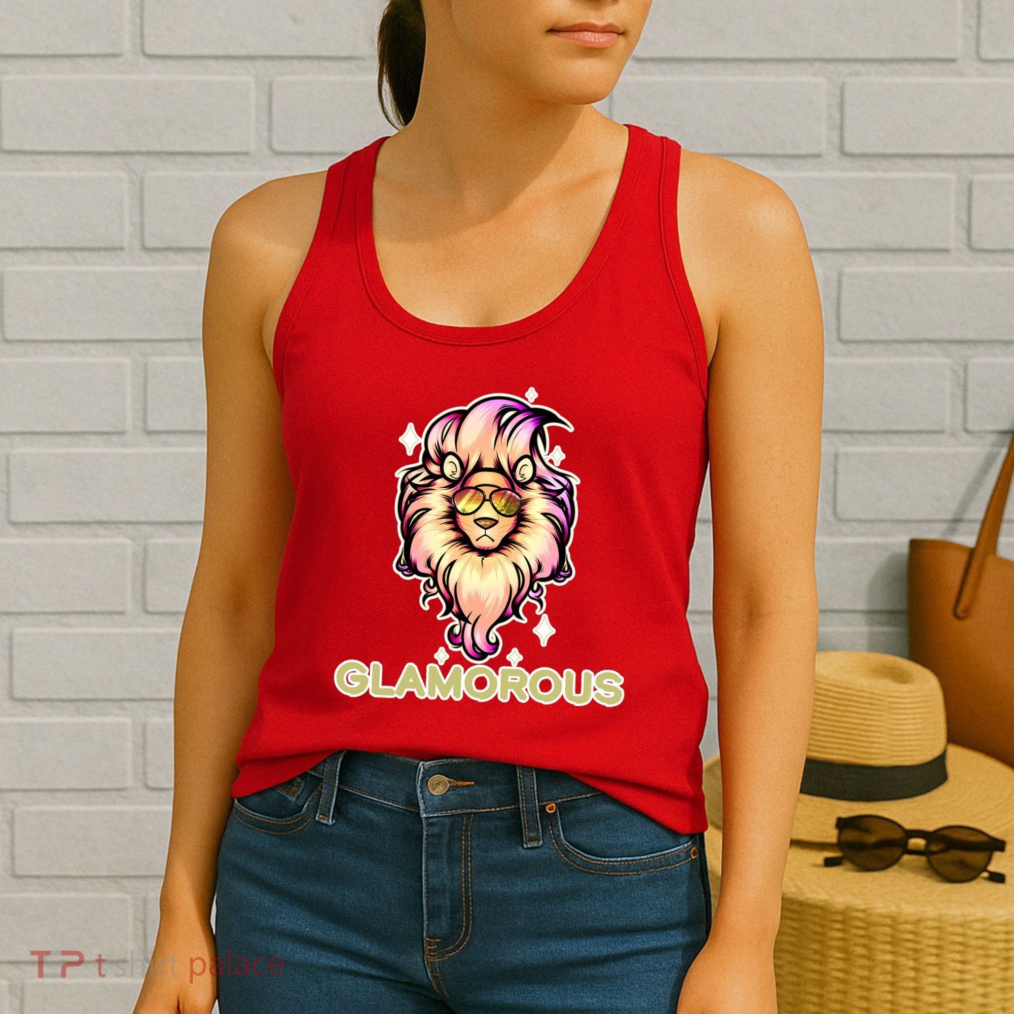 Glamorous Lion Women's Tank Top