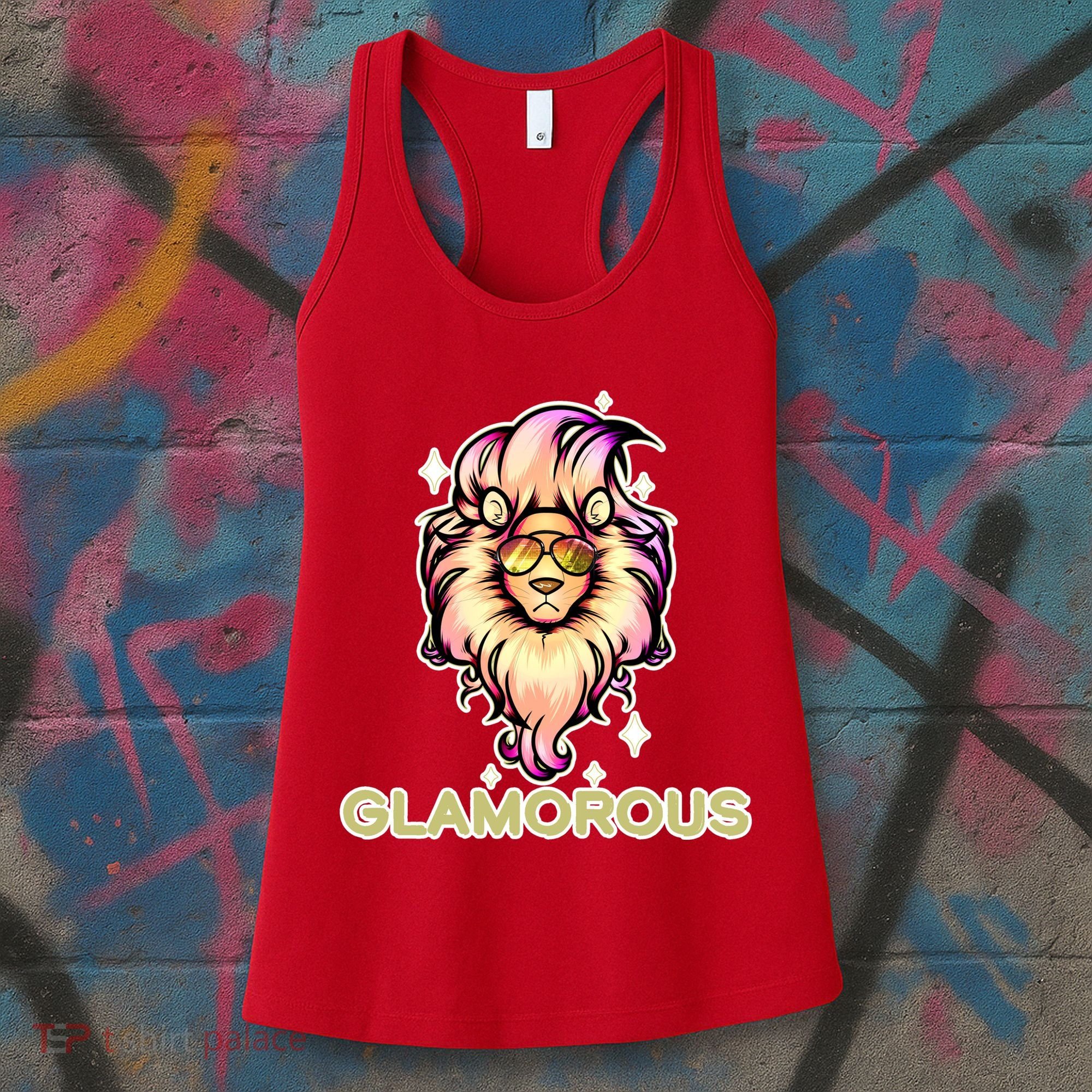 Glamorous Lion Women's Tank Top