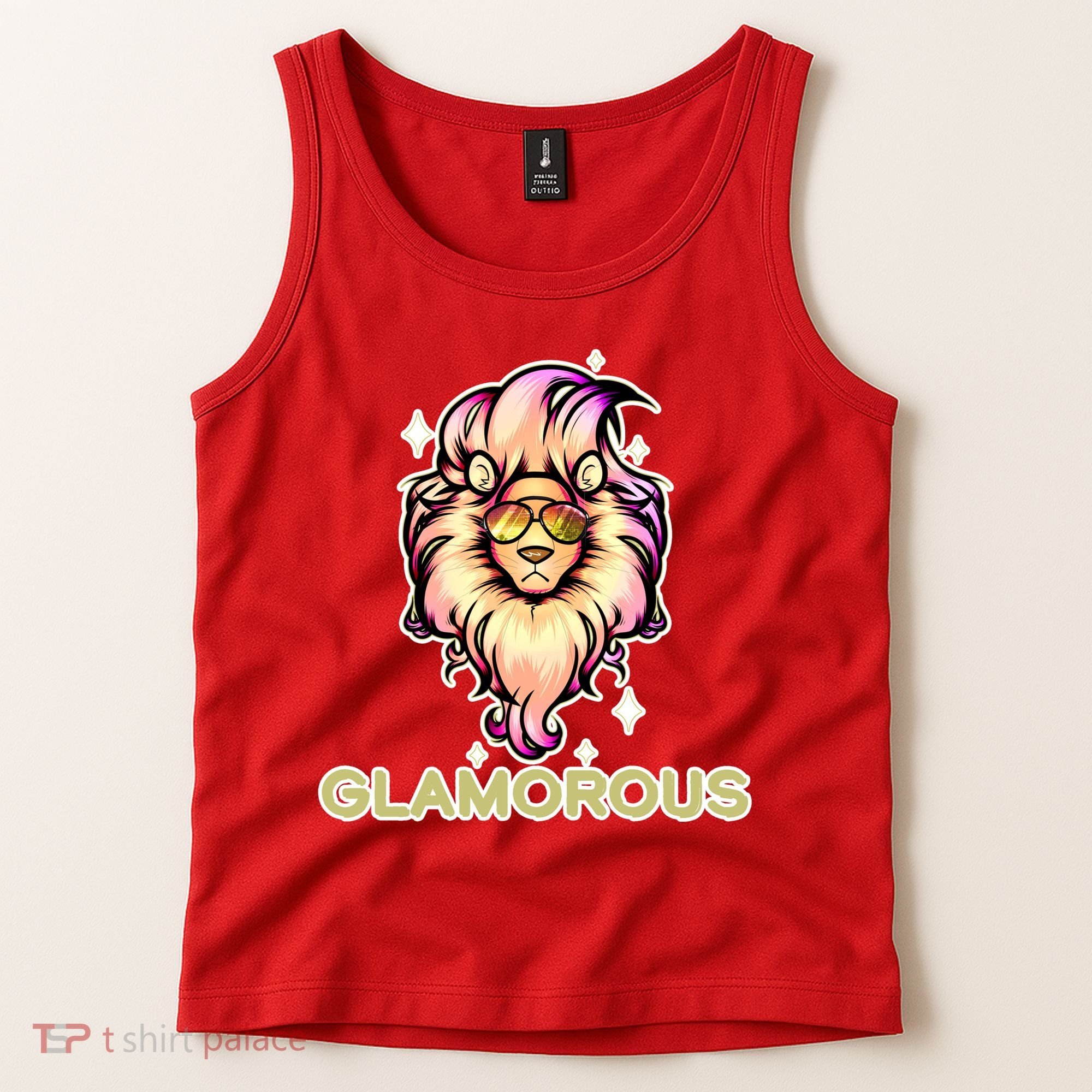 Glamorous Lion Tank Top