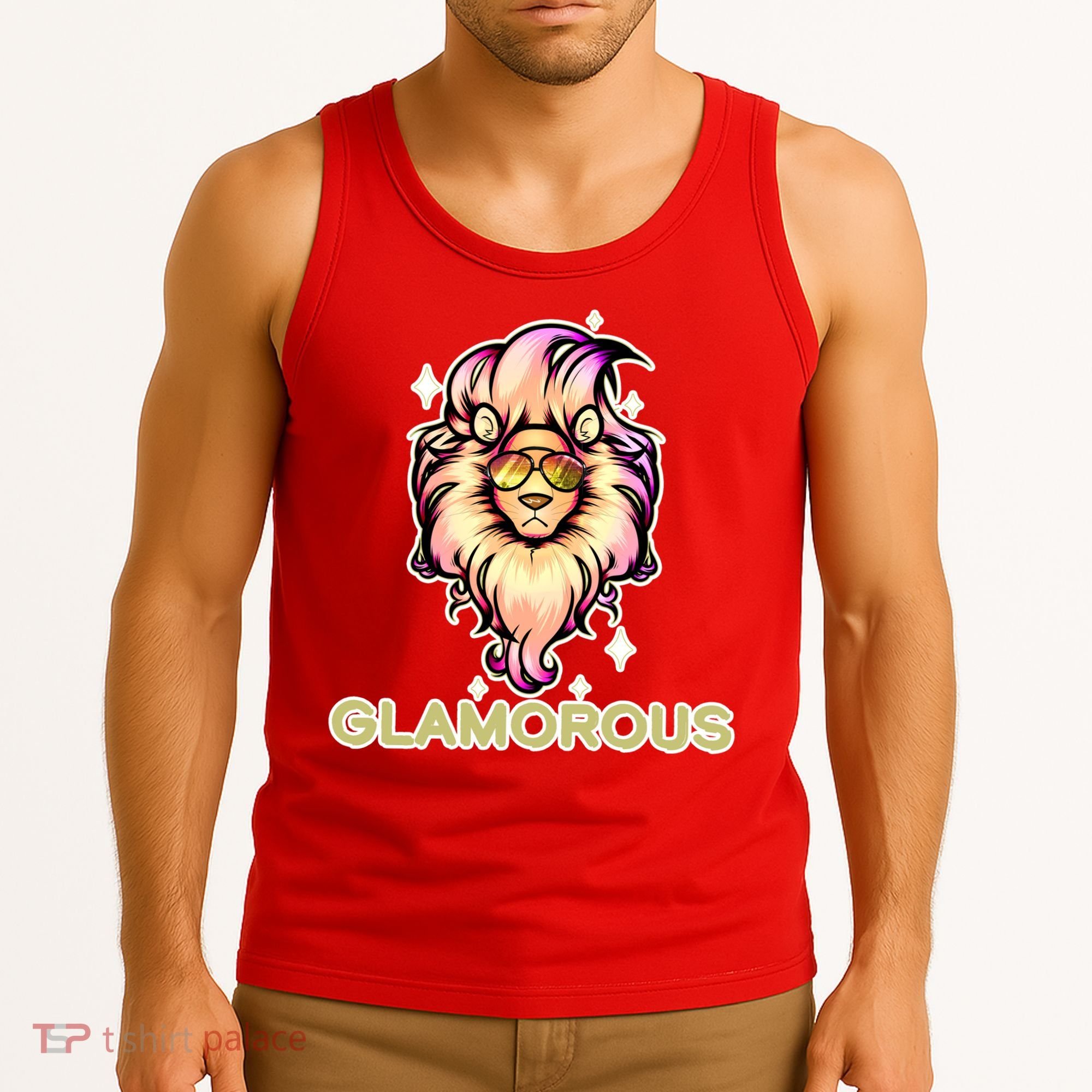 Glamorous Lion Tank Top