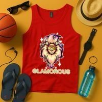 Glamorous Lion Tank Top thumb 4