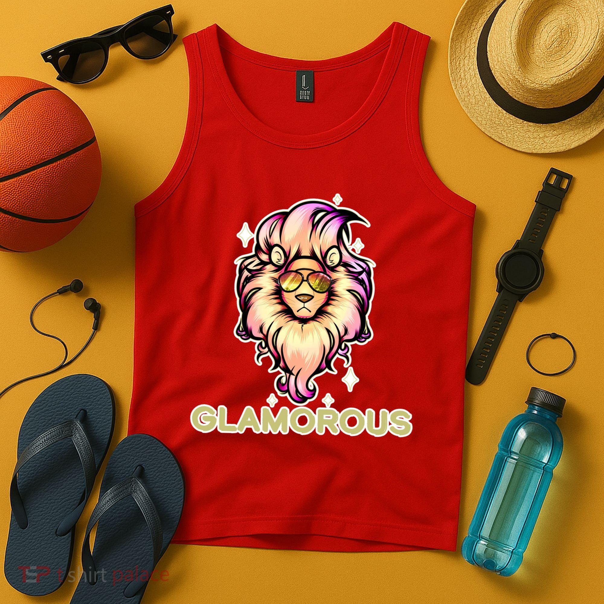 Glamorous Lion Tank Top
