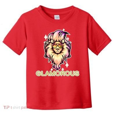Glamorous Lion Toddler T-Shirt