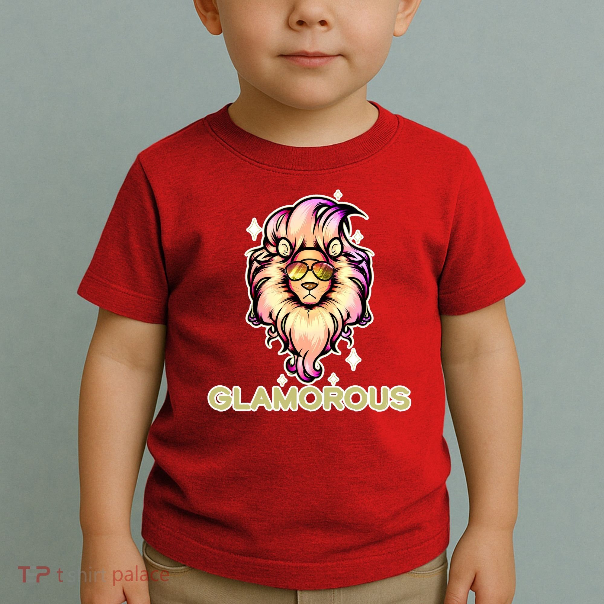 Glamorous Lion Toddler T-Shirt