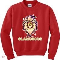 Glamorous Lion Kids Sweatshirt thumb 0