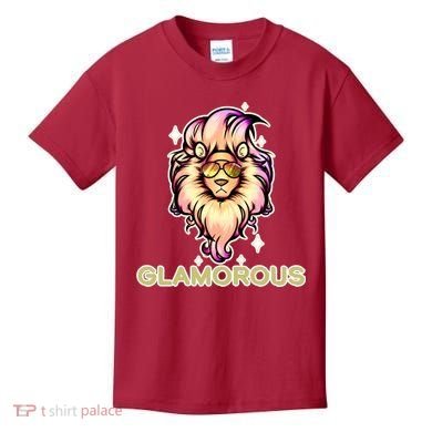 Glamorous Lion Kids T-Shirt