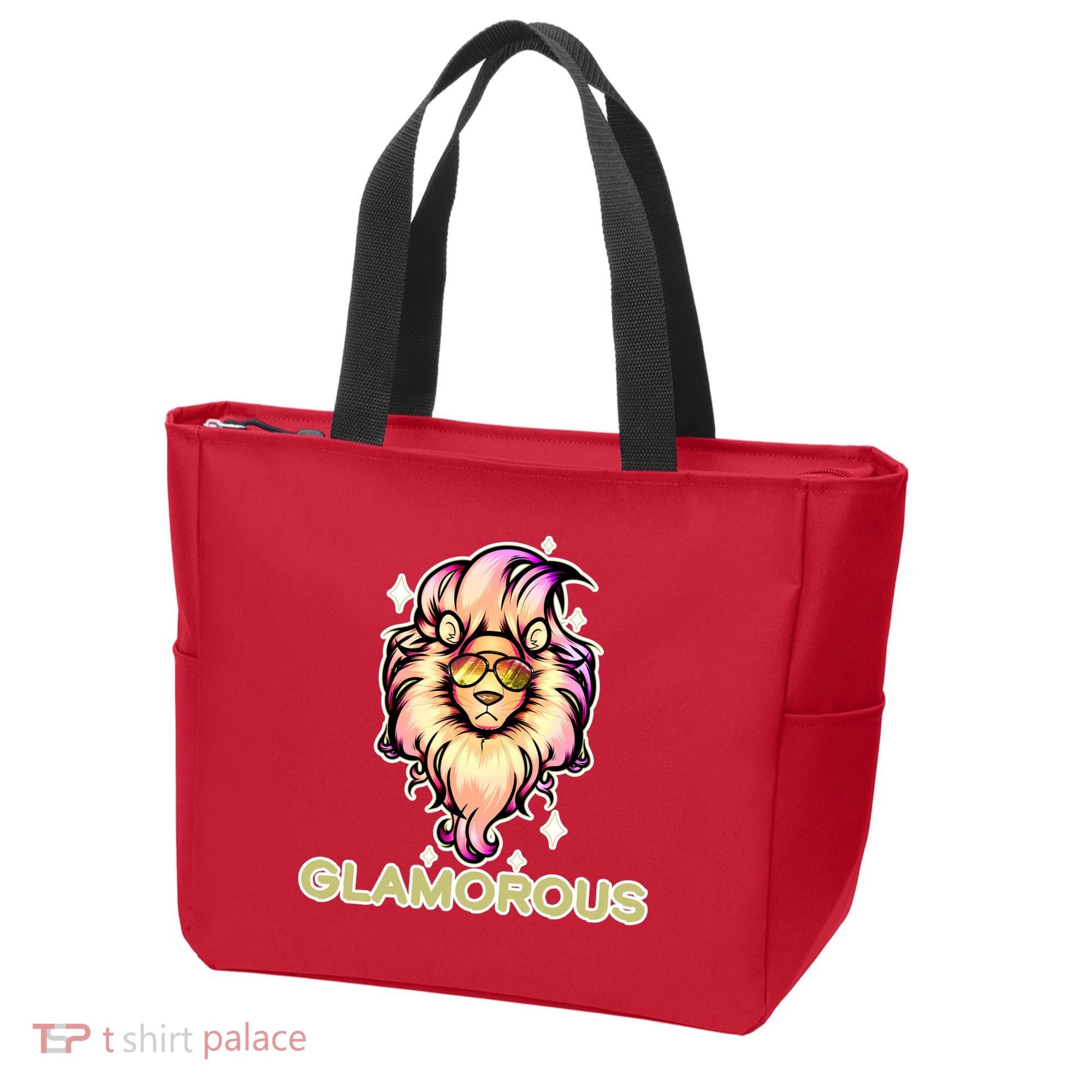 Glamorous Lion Tote Bag