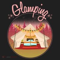 Glamping Fancy Camping  Women's Sweatshirt thumb 2