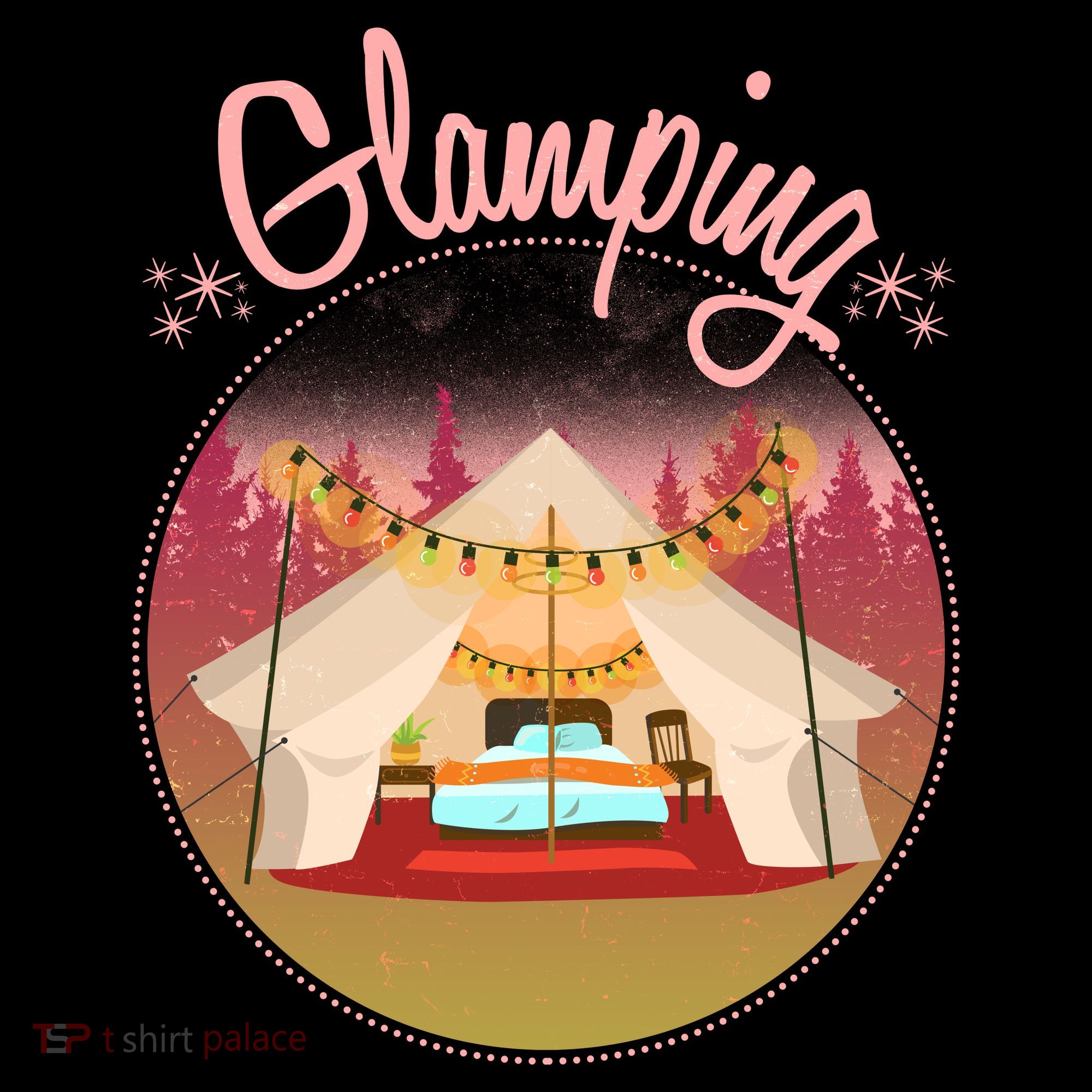 Glamping Fancy Camping  Bucket Hat