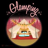 Glamping Fancy Camping  Polo thumb 3