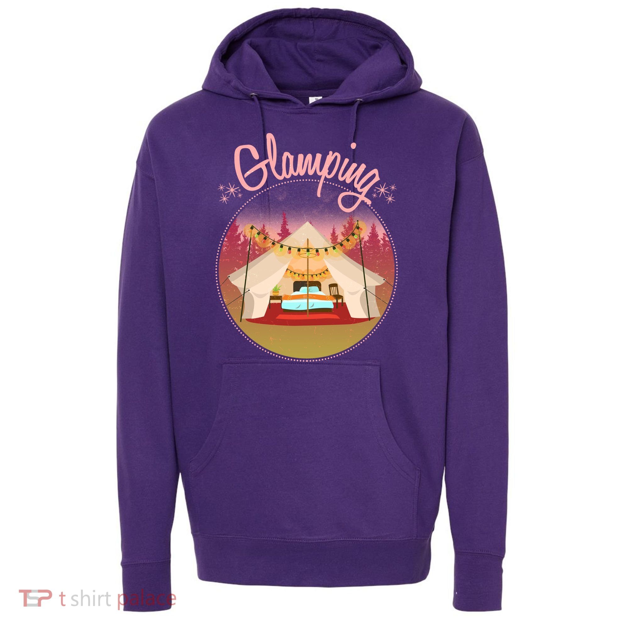 Glamping Fancy Camping  Hoodie