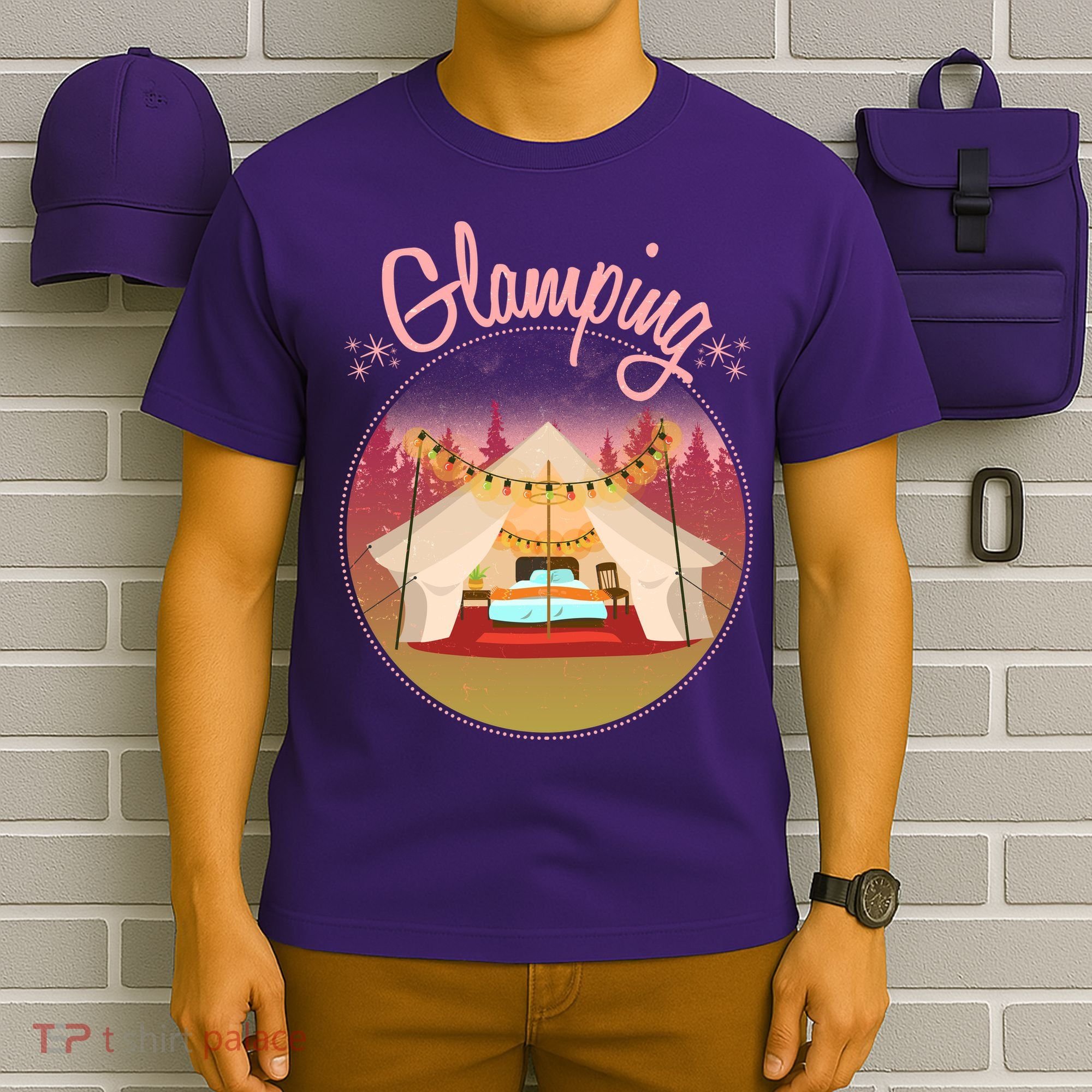 Glamping Fancy Camping  T-Shirt