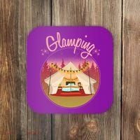 Glamping Fancy Camping  Coaster thumb 0