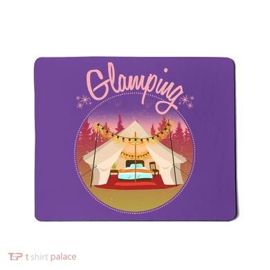 Glamping Fancy Camping  Mousepad