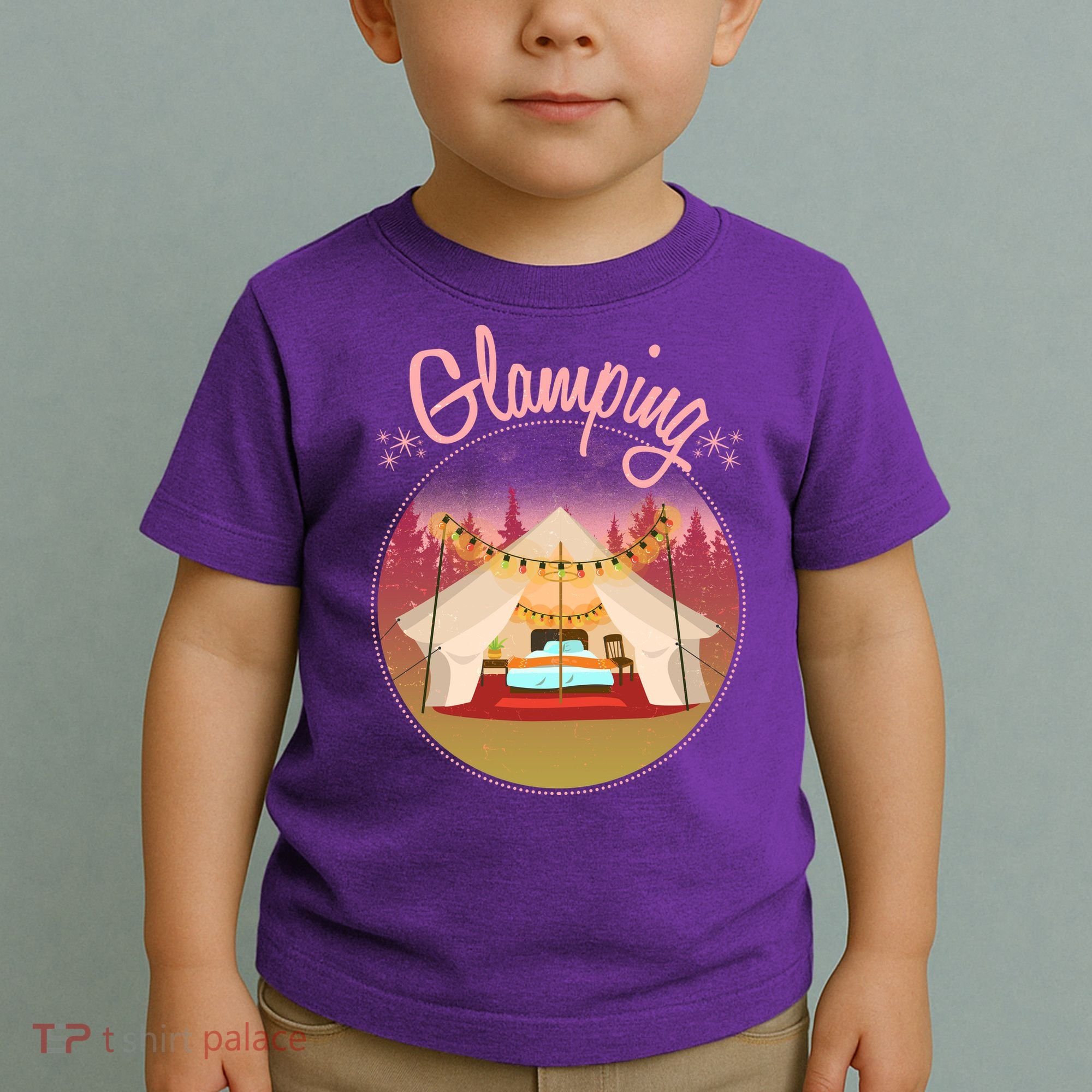 Glamping Fancy Camping  Toddler T-Shirt