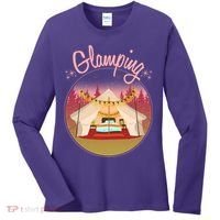 Glamping Fancy Camping  Women's Long Sleeve Shirt thumb 0