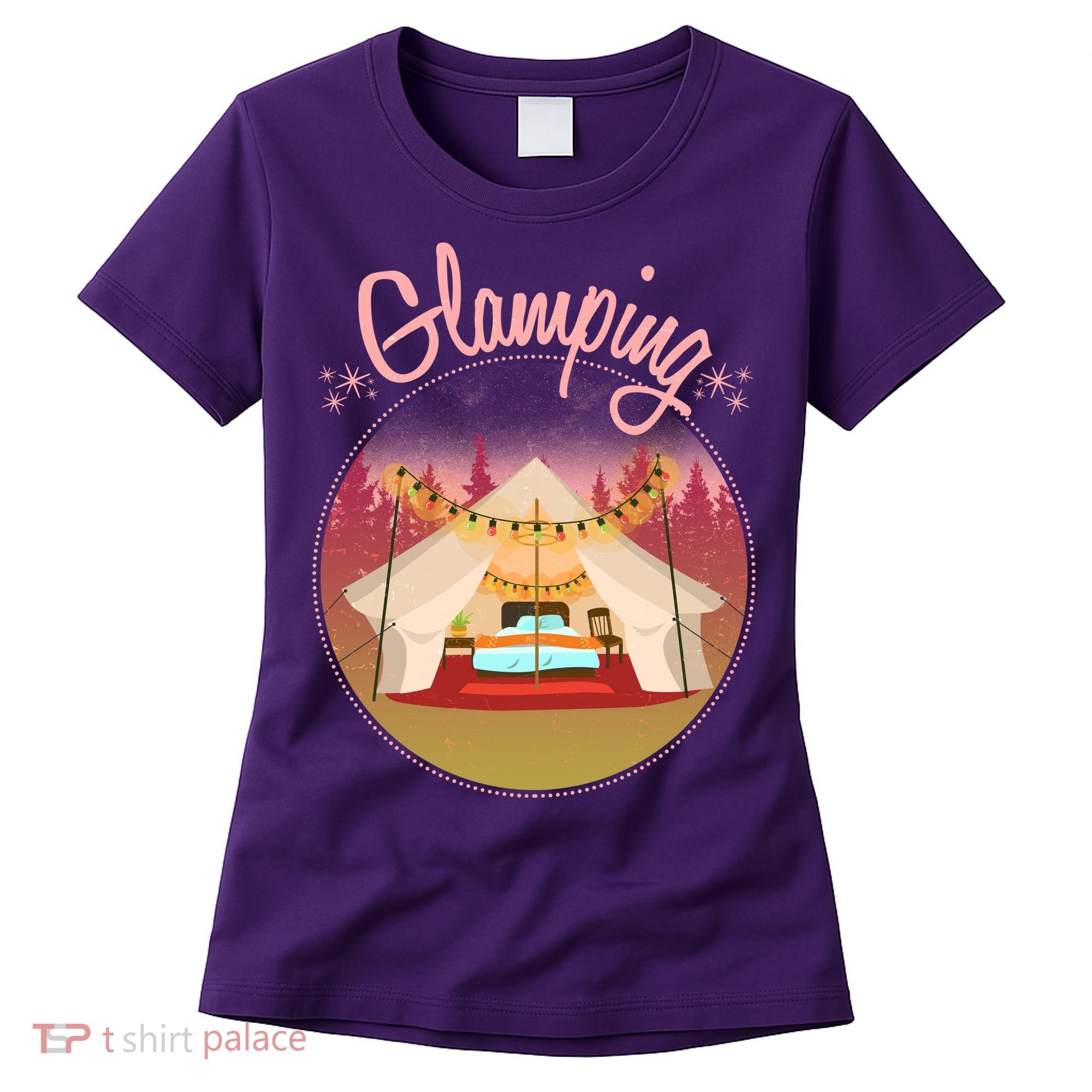 Glamping Fancy Camping  Women's T-Shirt