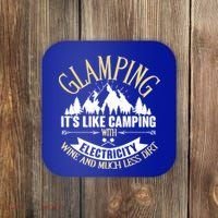 Glamping It's Like Camping with Electricity Coaster thumb 0