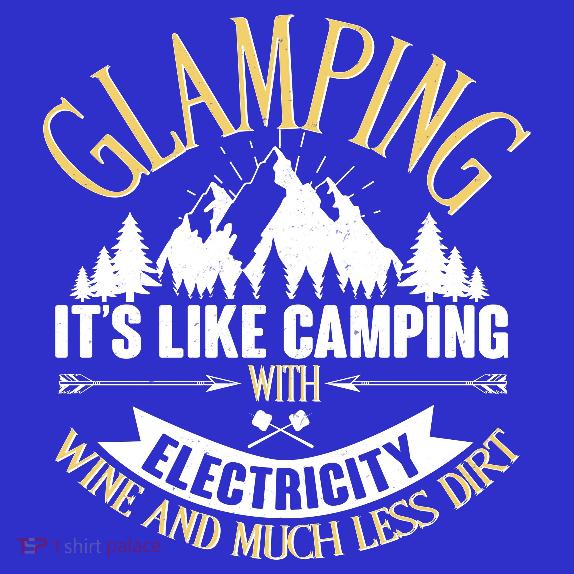 Glamping It's Like Camping with Electricity Coaster