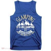 Glamping It's Like Camping with Electricity Tank Top thumb 0