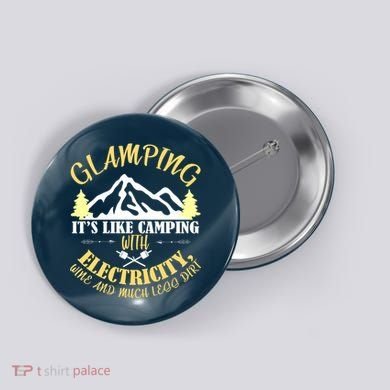 Glamping Like Camping With Electricity Wine Less Dirt Button