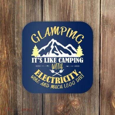 Glamping Like Camping With Electricity Wine Less Dirt Coaster