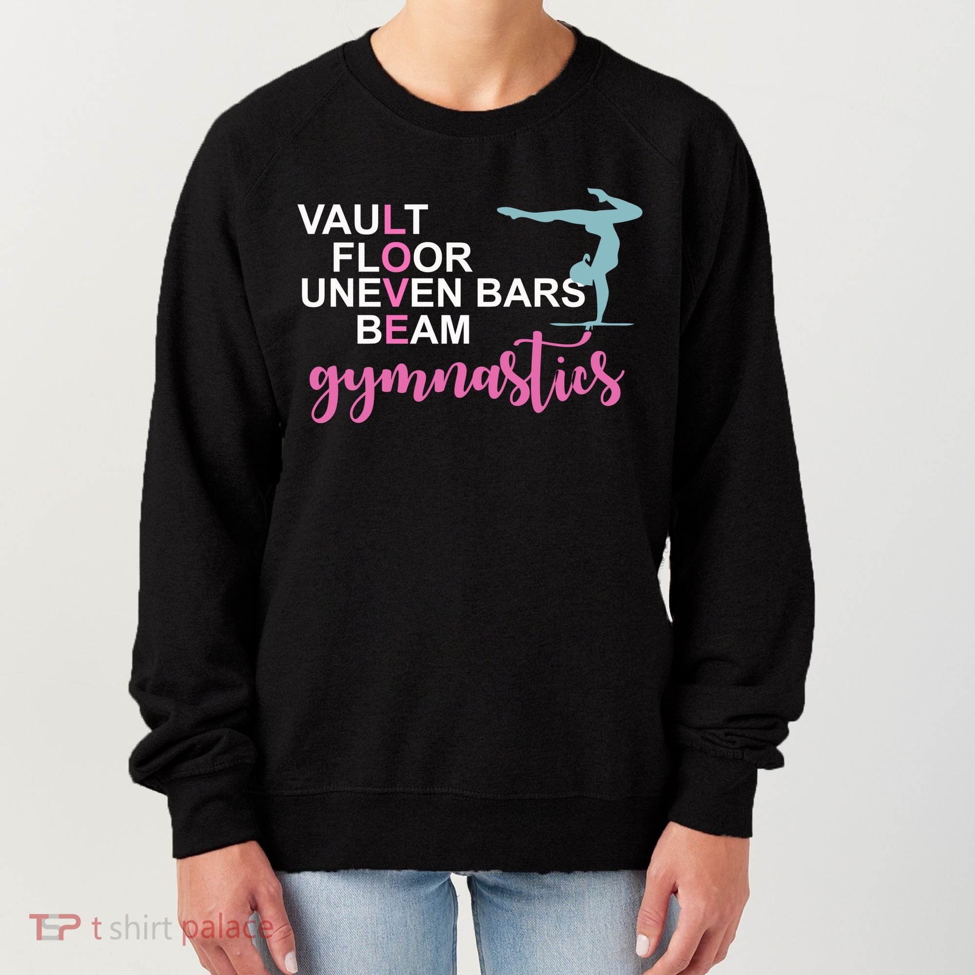 Gymnastics Love Beam Gymnastics Women's Sweatshirt