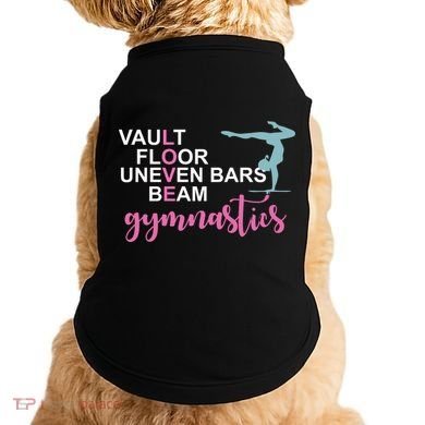 Gymnastics Love Beam Gymnastics Doggie Tank