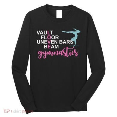 Gymnastics Love Beam Gymnastics Long Sleeve Shirt