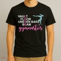 Gymnastics Love Beam Gymnastics T-Shirt thumb 3