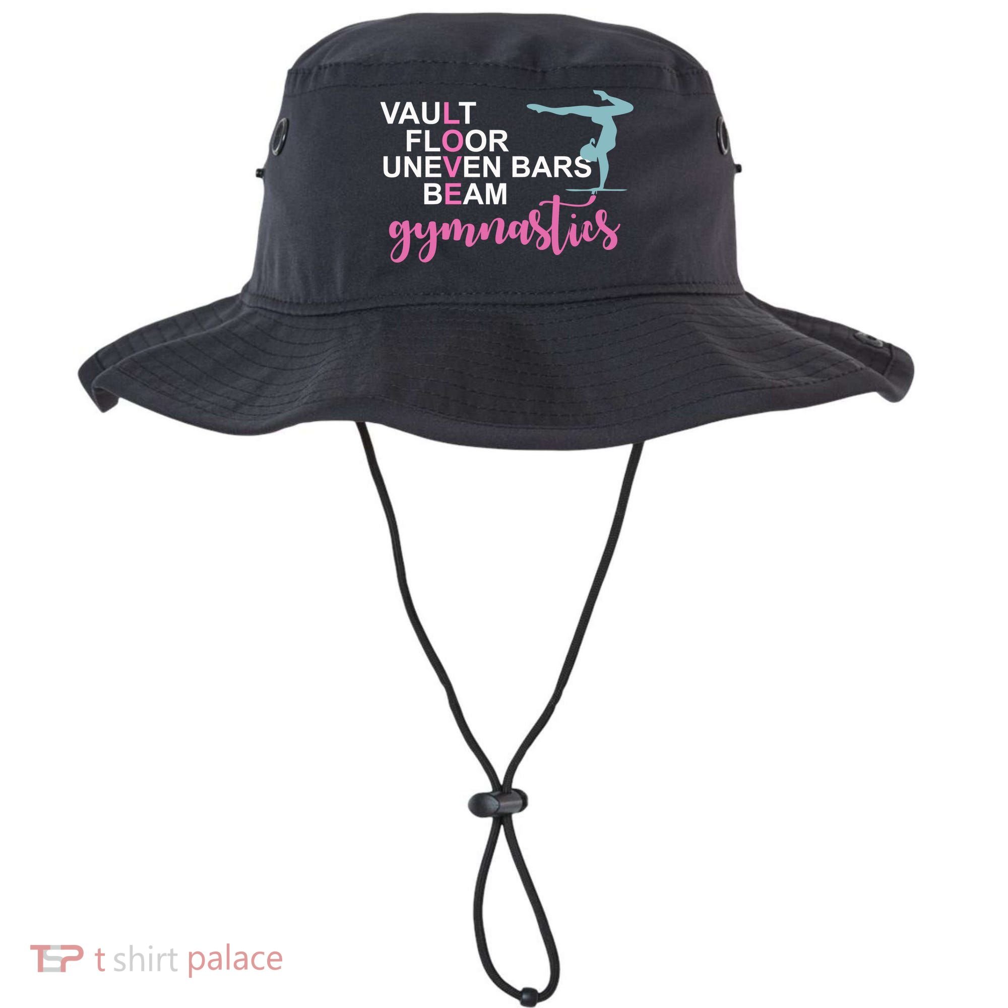 Gymnastics Love Beam Gymnastics Bucket Hat
