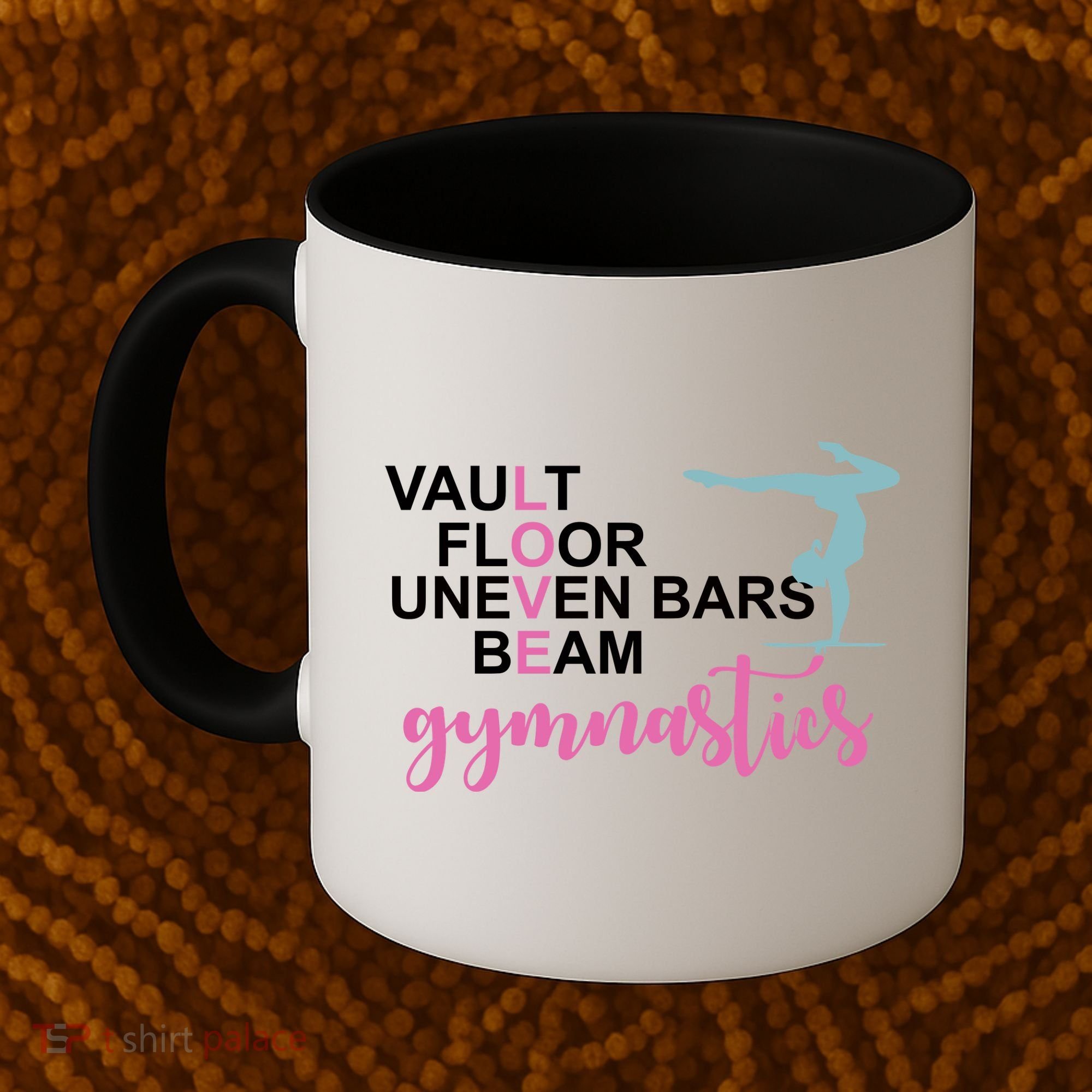 Gymnastics Love Beam Gymnastics Coffee Mug
