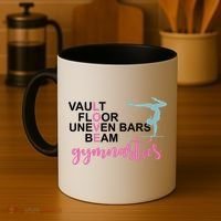 Gymnastics Love Beam Gymnastics Coffee Mug thumb 4