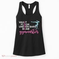 Gymnastics Love Beam Gymnastics Women's Tank Top thumb 0