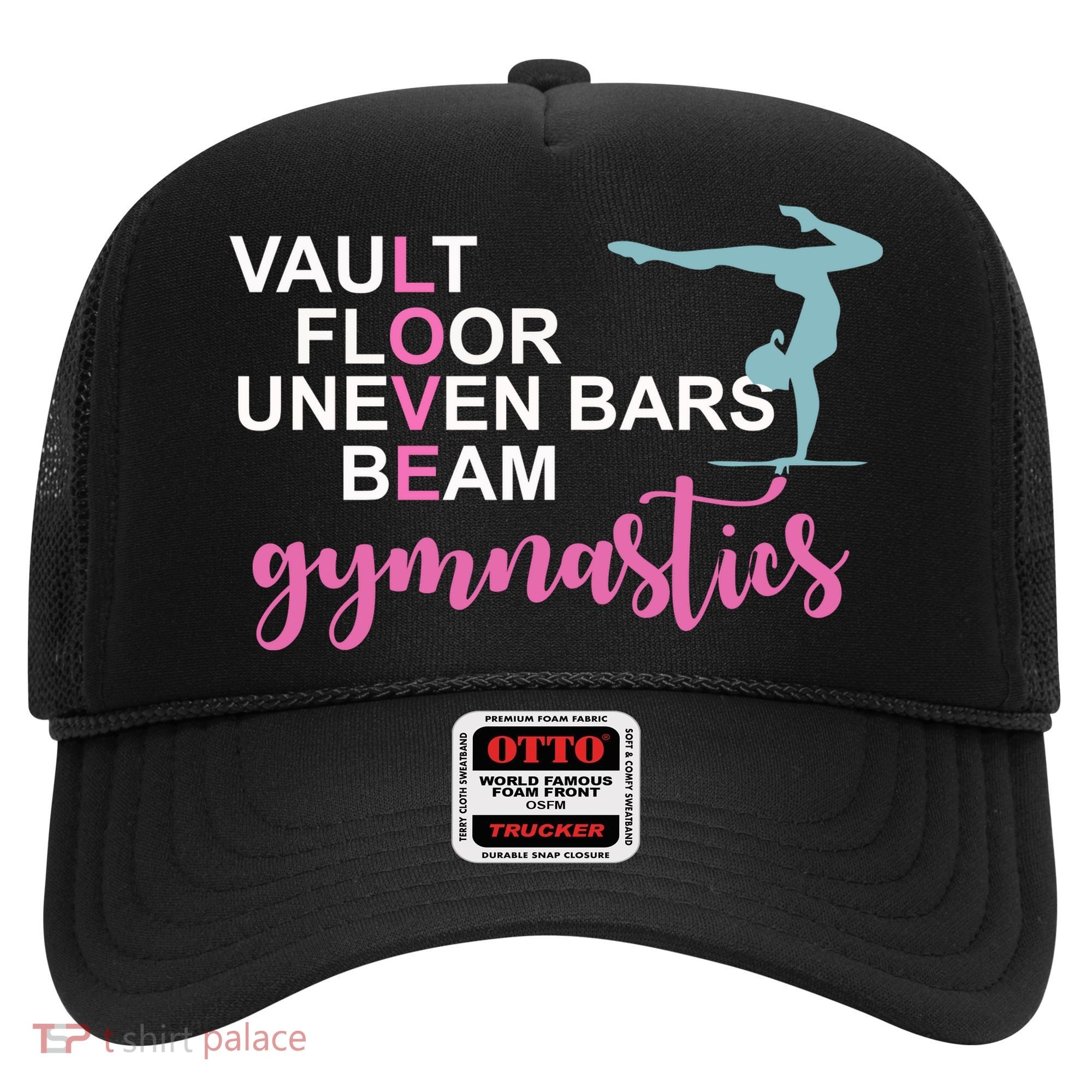 Gymnastics Love Beam Gymnastics Hat