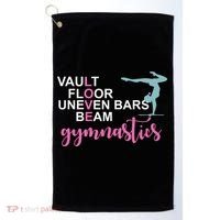 Gymnastics Love Beam Gymnastics Golf Towel thumb 0