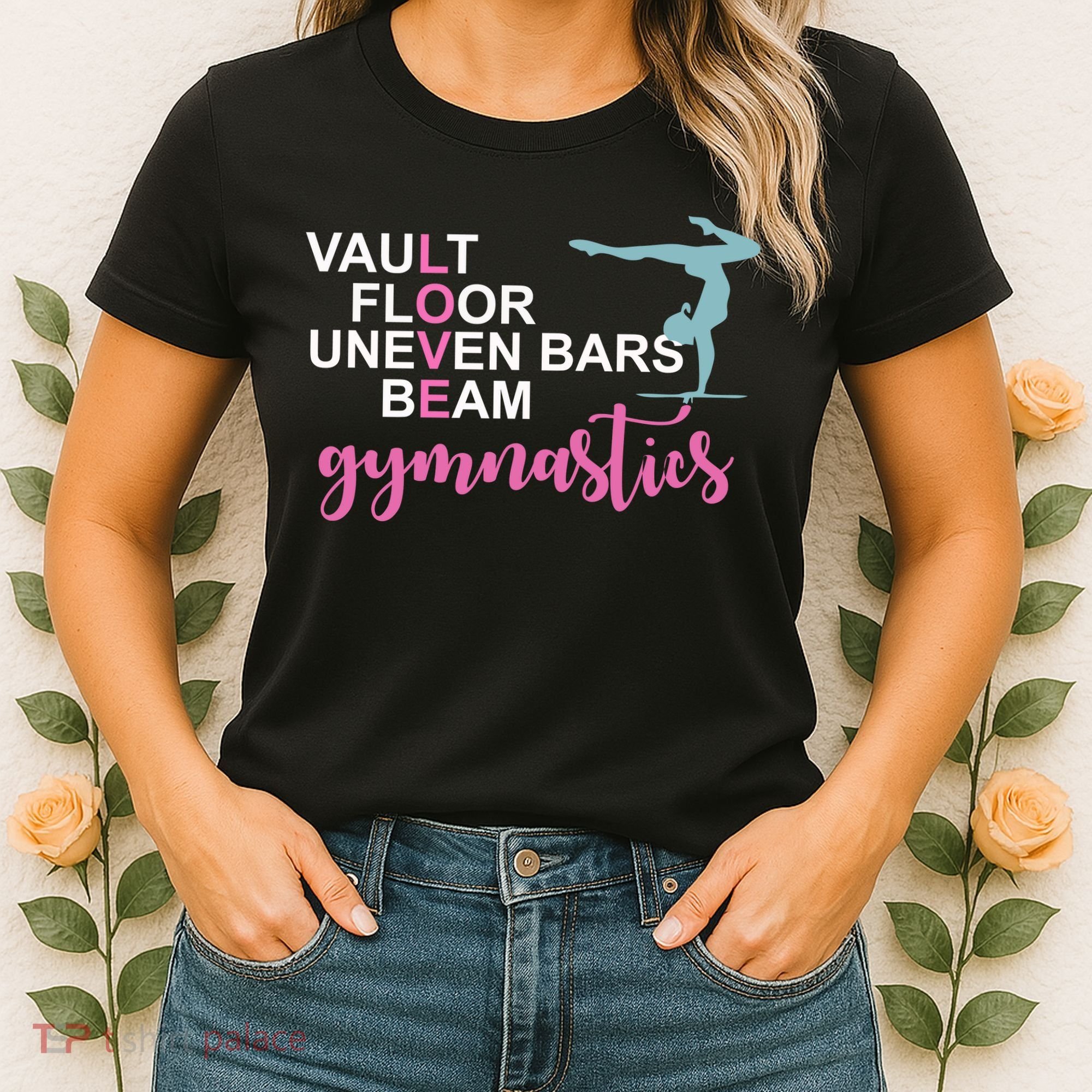 Gymnastics Love Beam Gymnastics Women's T-Shirt