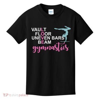 Gymnastics Love Beam Gymnastics Kids T-Shirt
